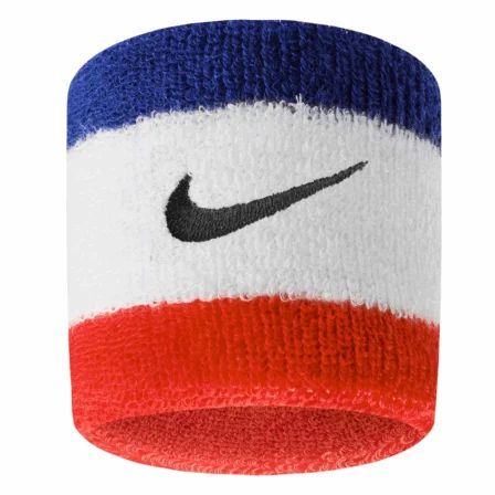 Nike Swoosh Wristbands 2 PK Habanero Red / Black