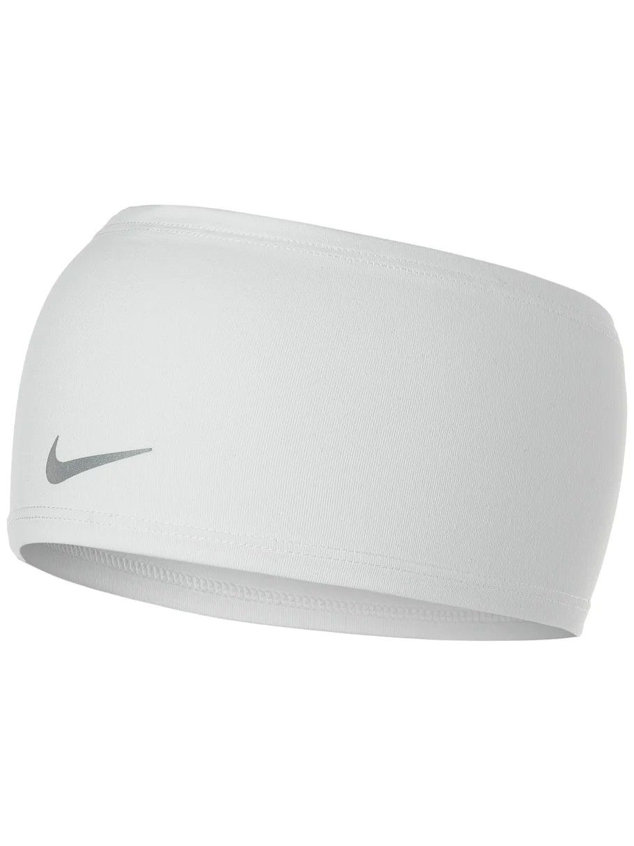 Nike Dri-Fit Swoosh Headband 2.0 White/Silver