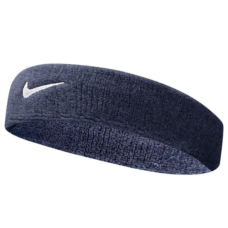 Nike Swoosh Headband Obsidian/White