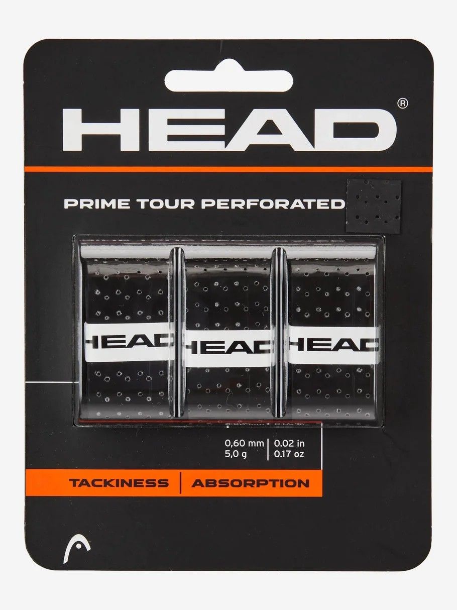Head Prime Tour Perforated 3 pack black