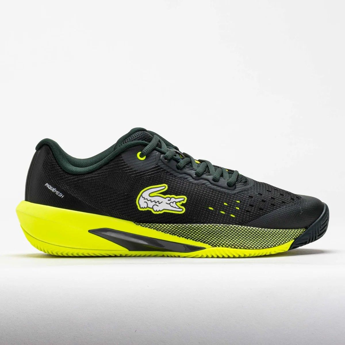 Lacoste Men's AG-LT Evo 2263 SMA Dk Grn/Ylw Textile
