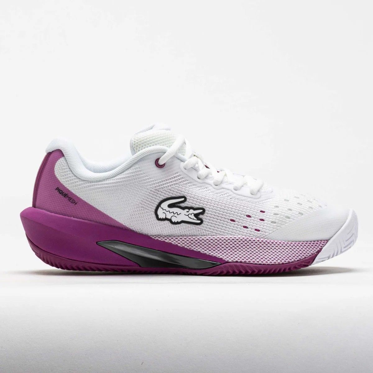 Lacoste Women's AG-LT Evo 2263 SFA Wht/Purp-Textile