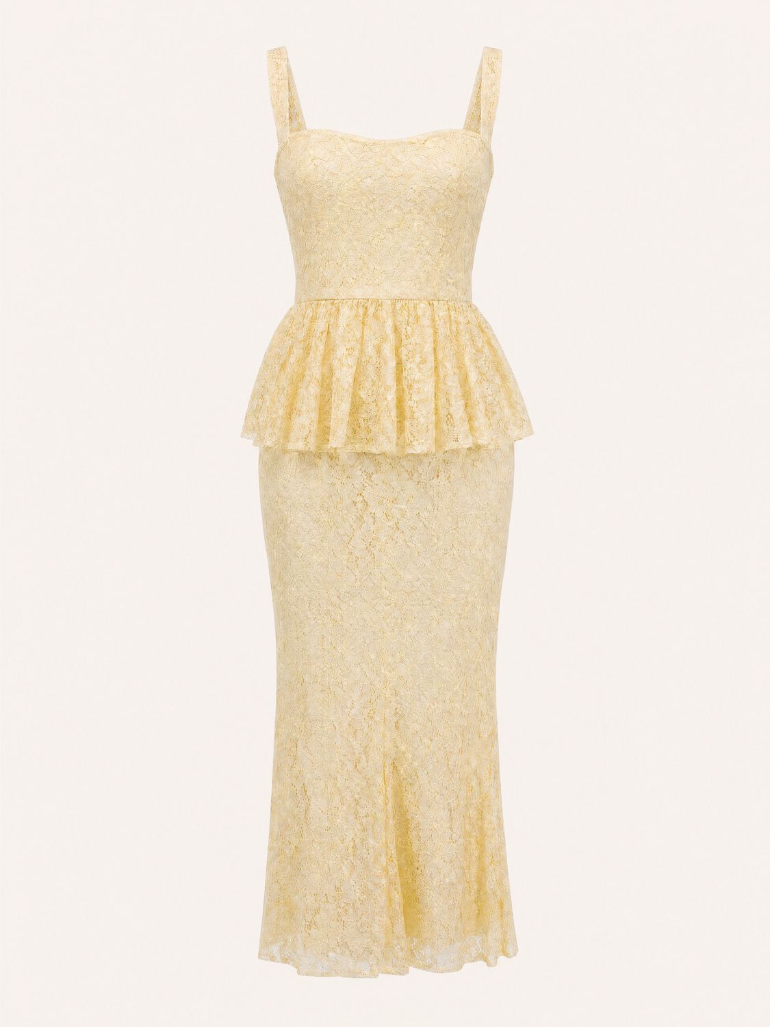 DRESS AB4158 YELLOW