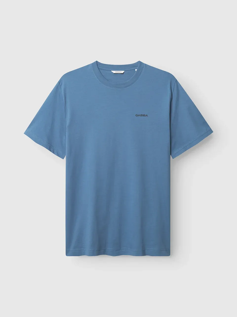 GABdune Logo GOTS SS Tshirt LIGHTBLU