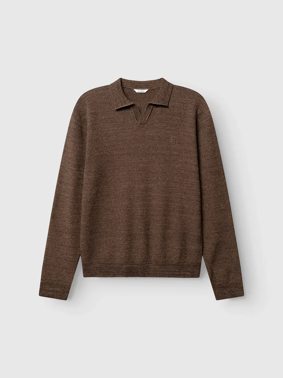 GABlamix Coro Jhon LS Knit Brown Slate