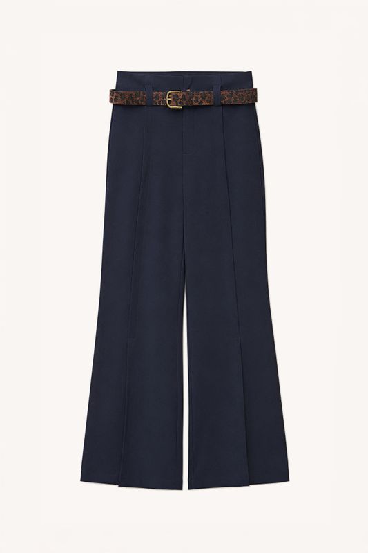 TROUSERS LC260467 DARK BLUE