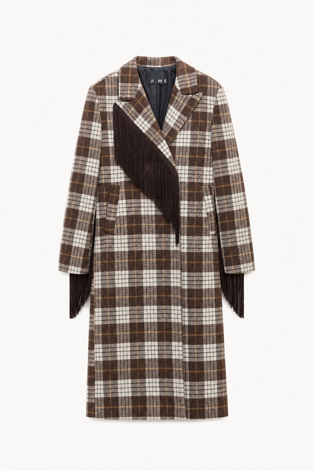 COAT LD6228 BROWN