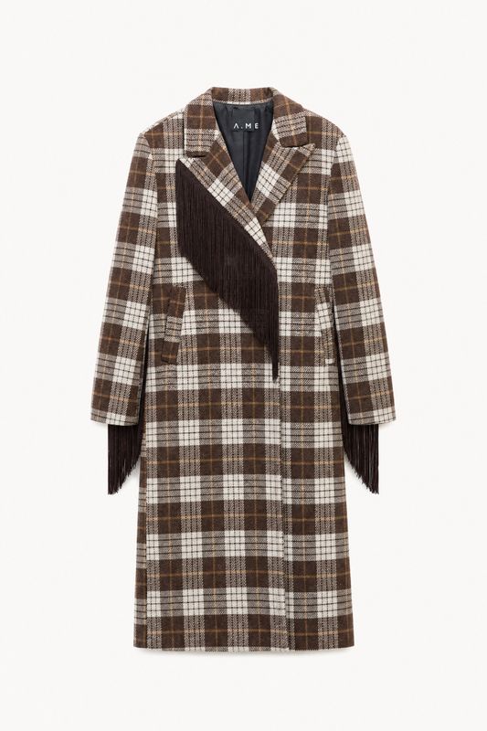 COAT LD6228 BROWN