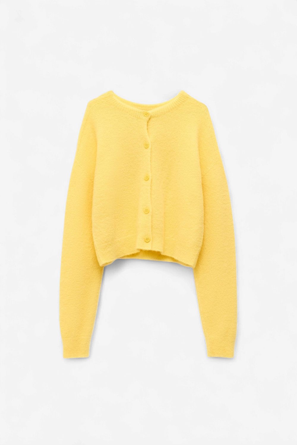 KNITWEAR ZD0086 YELLOW