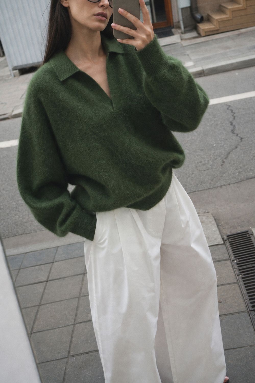 KNITWEAR 10708 GREEN