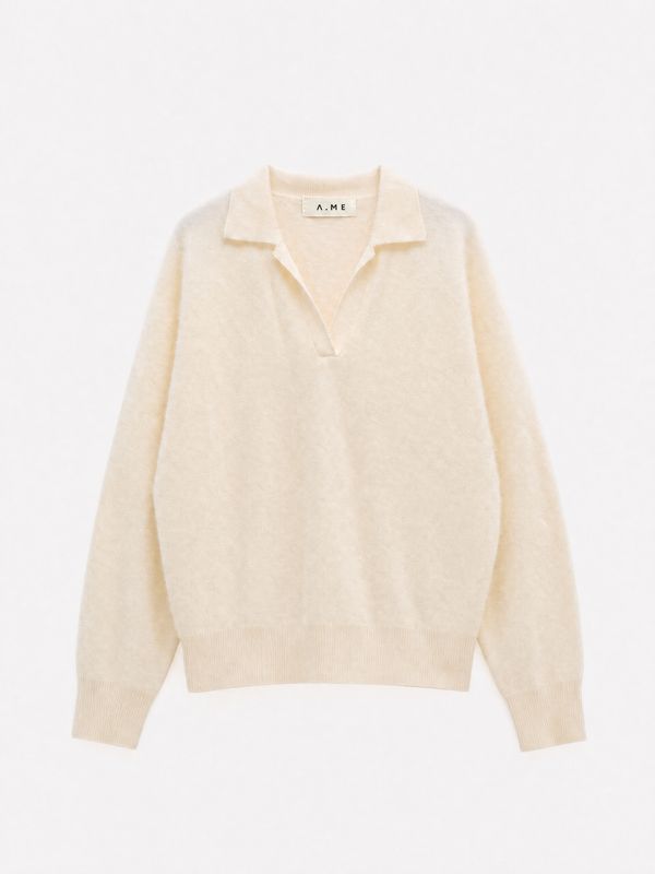 KNITWEAR 10708 WHITE