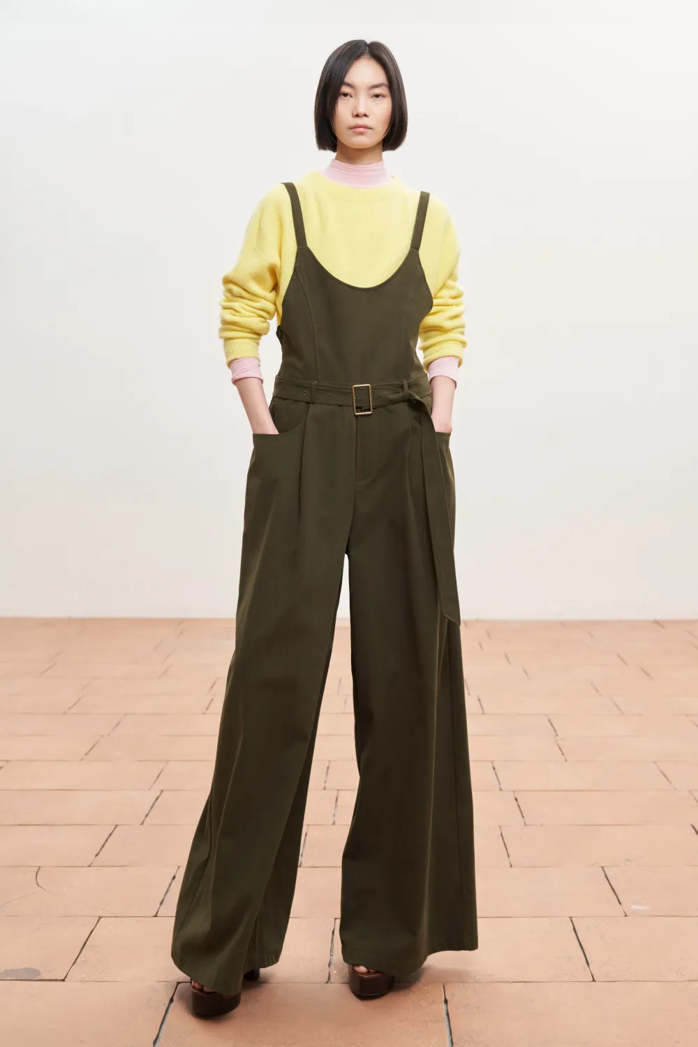KNITWEAR ZD0084 YELLOW