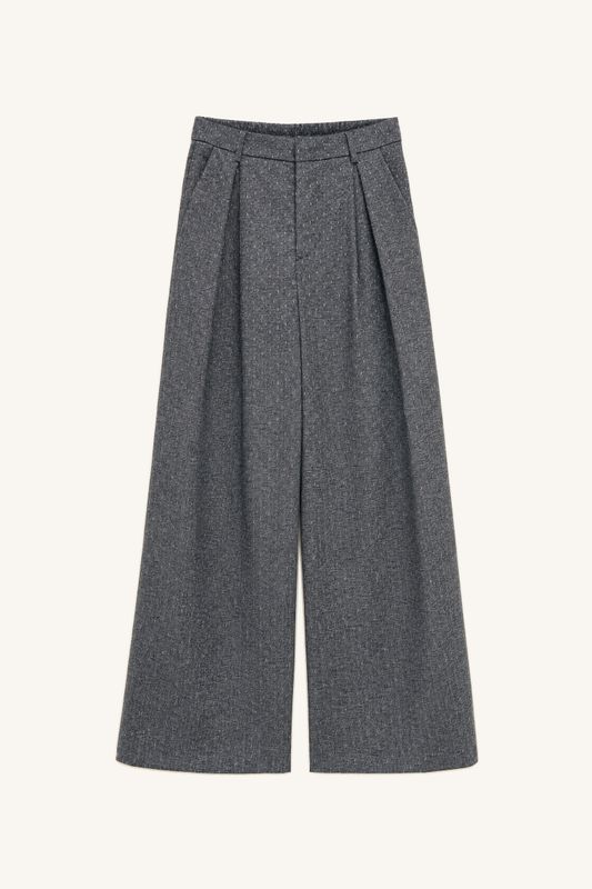 TROUSERS Y0357 GRAY