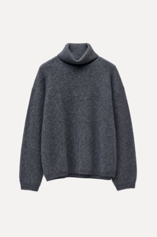KNITWEAR 10715 GRAY