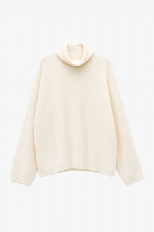 KNITWEAR 10715 WHITE