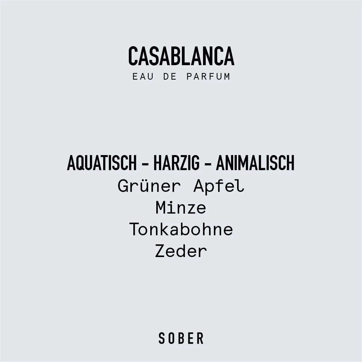 CASABLANCA - EAU DE PARFUM UNISEXE