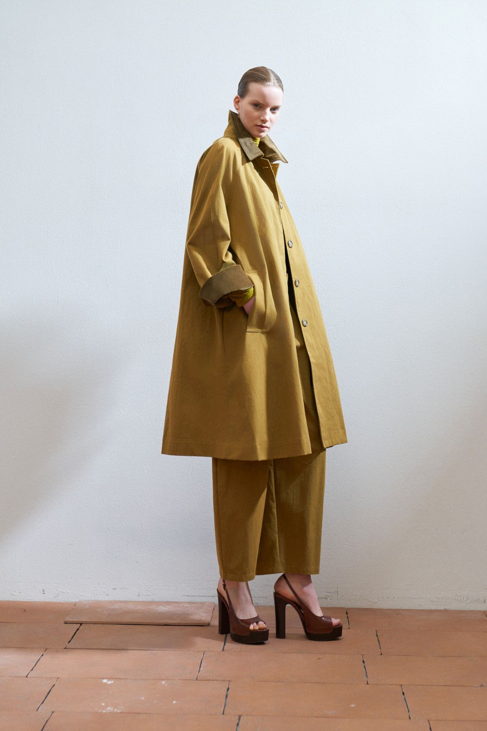 COAT 260028 GREEN