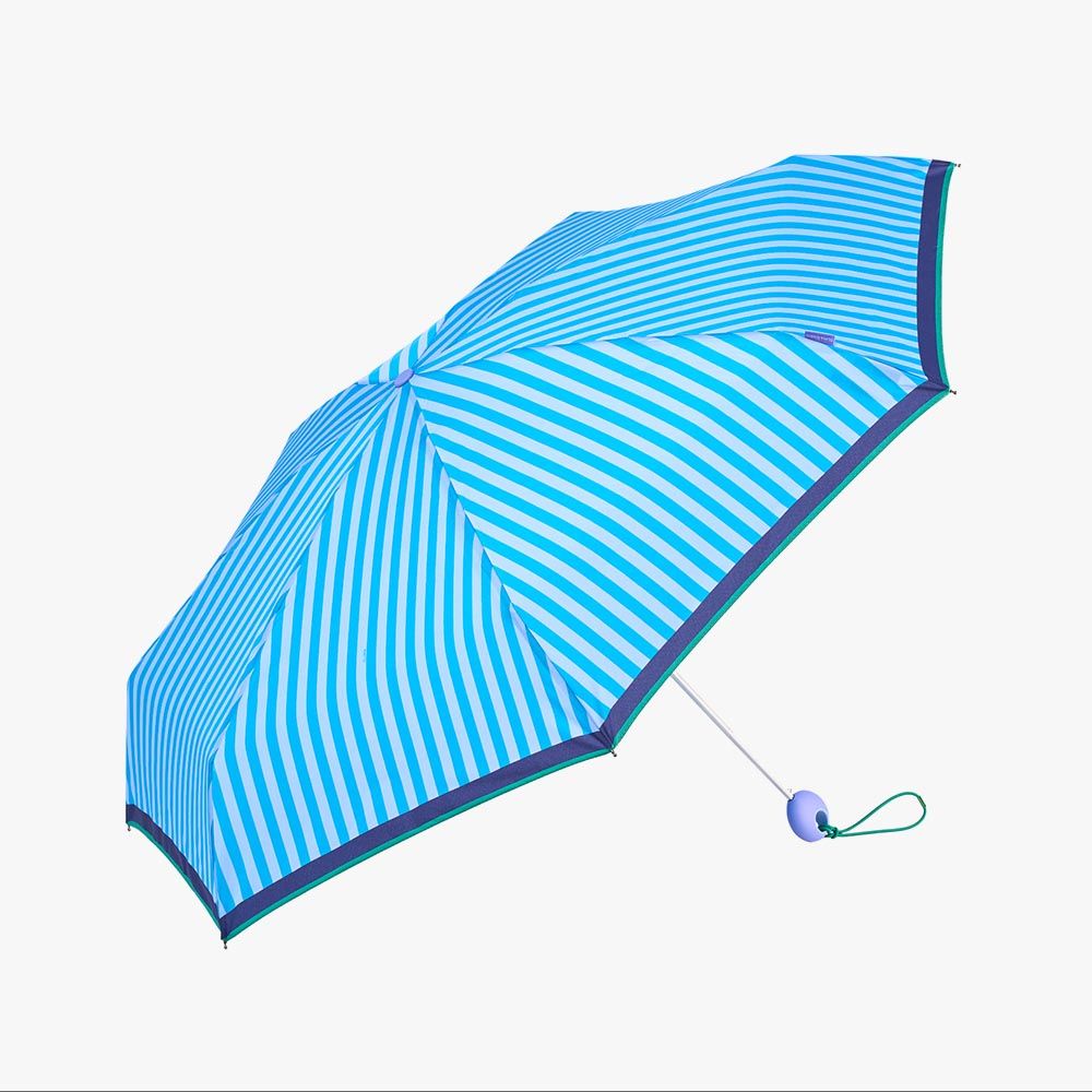 JOY UMBRELLA STRIPE LIGHT BLU| UPF50+