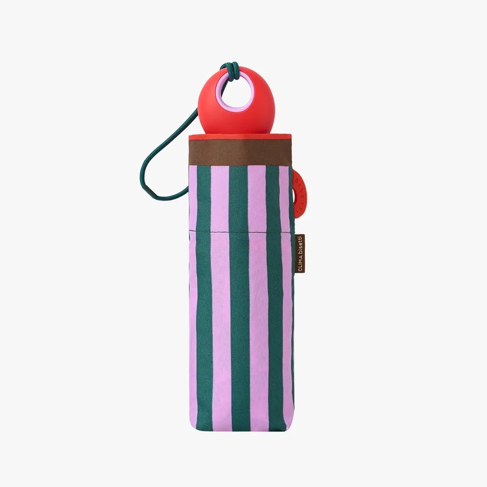 JOY UMBRELLA STRIPE PINK| UPF50+