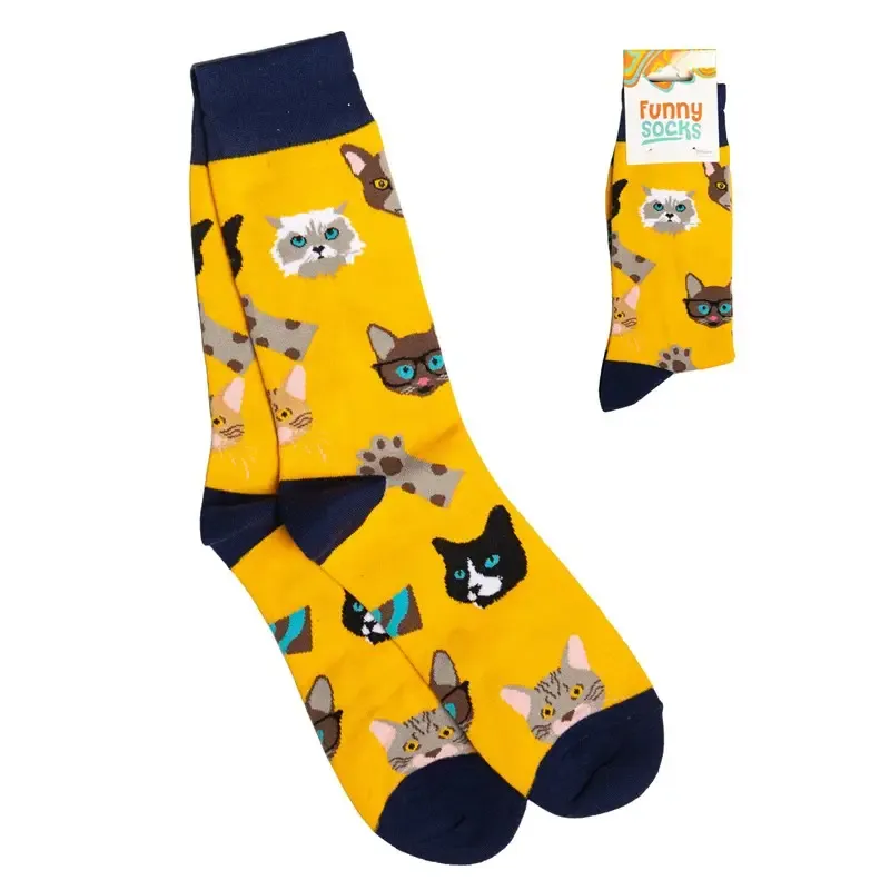 SOCKS UNISEX CATS 2