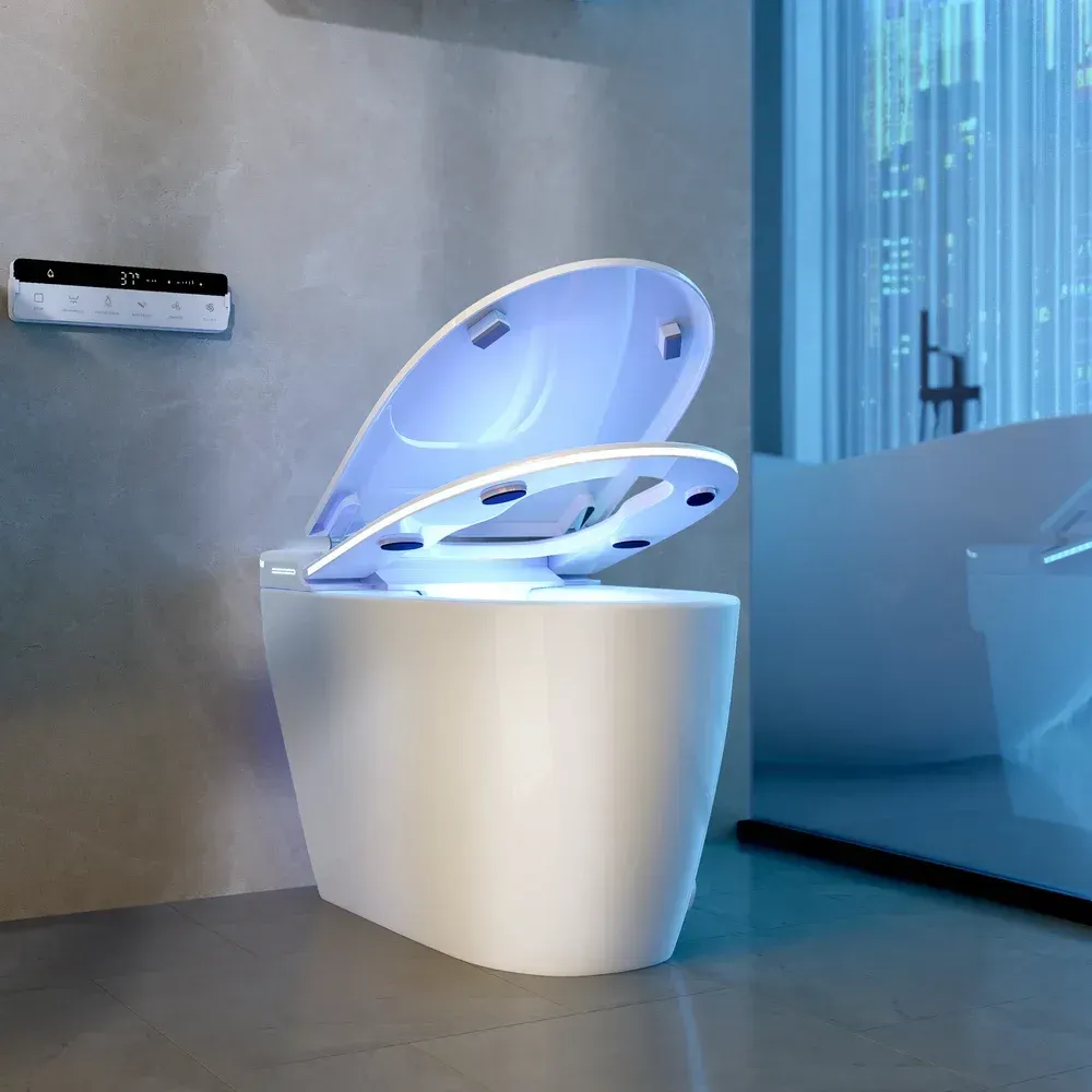 Hynova AX7 Automatic Smart Bidet Toilet with Heated Seat | Built-in Water Tank