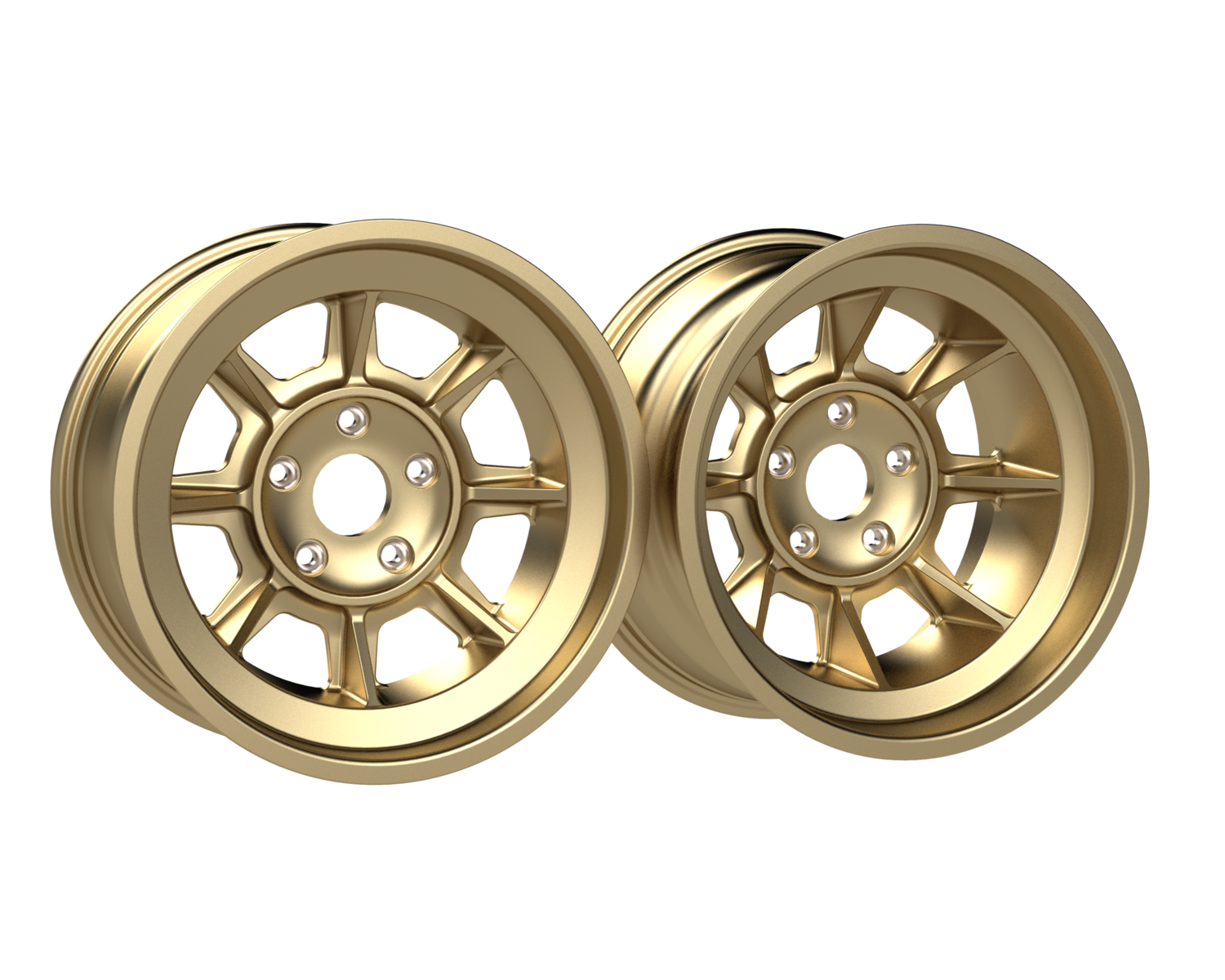 PAG 17 x 8 & 10 Satin Gold Alloy Wheels. Store Group 4 Wheels Ltd