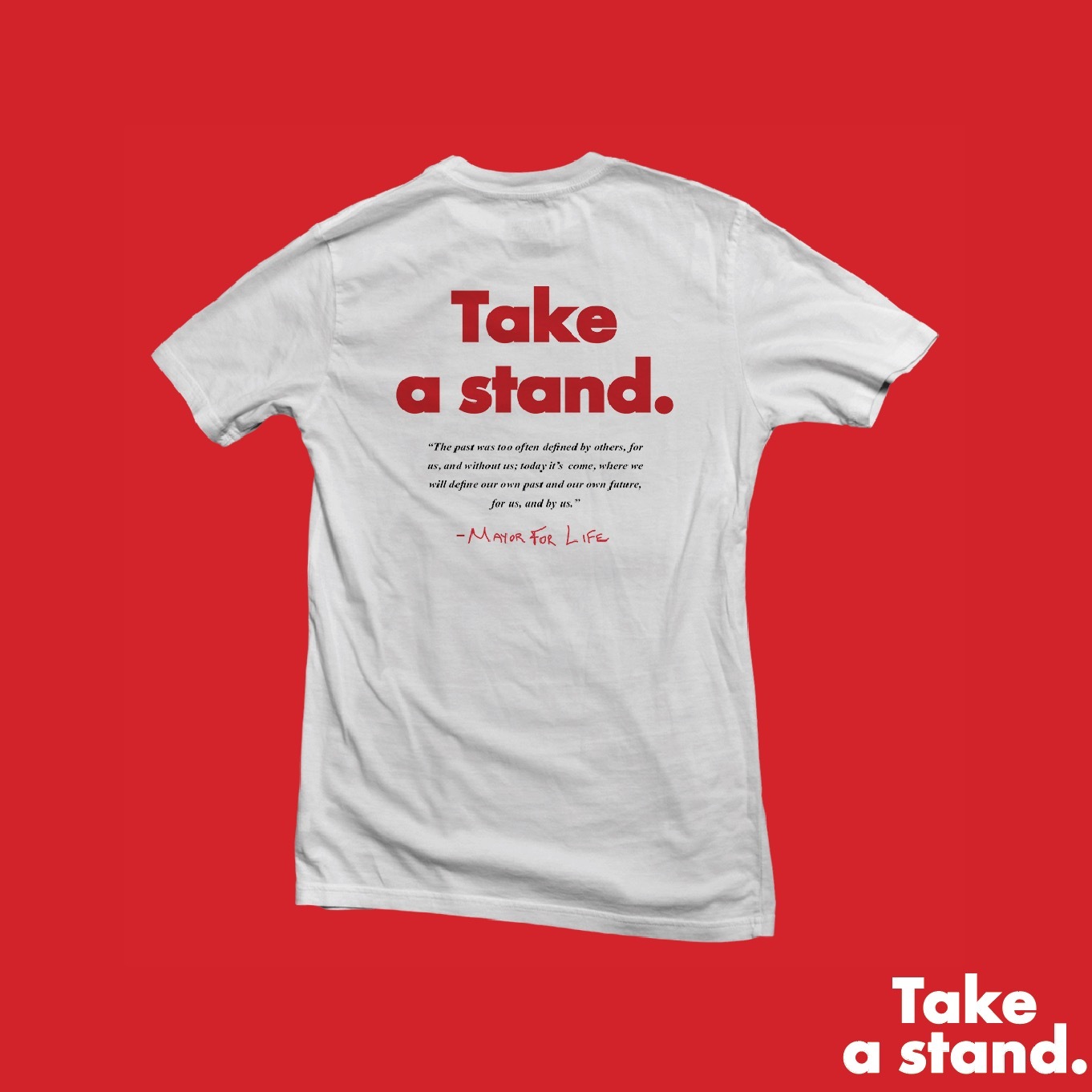 (202) Take A Stand Short Sleeved T-Shirt