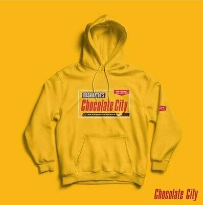 (202) Chocolate City Hoodie in GOLD