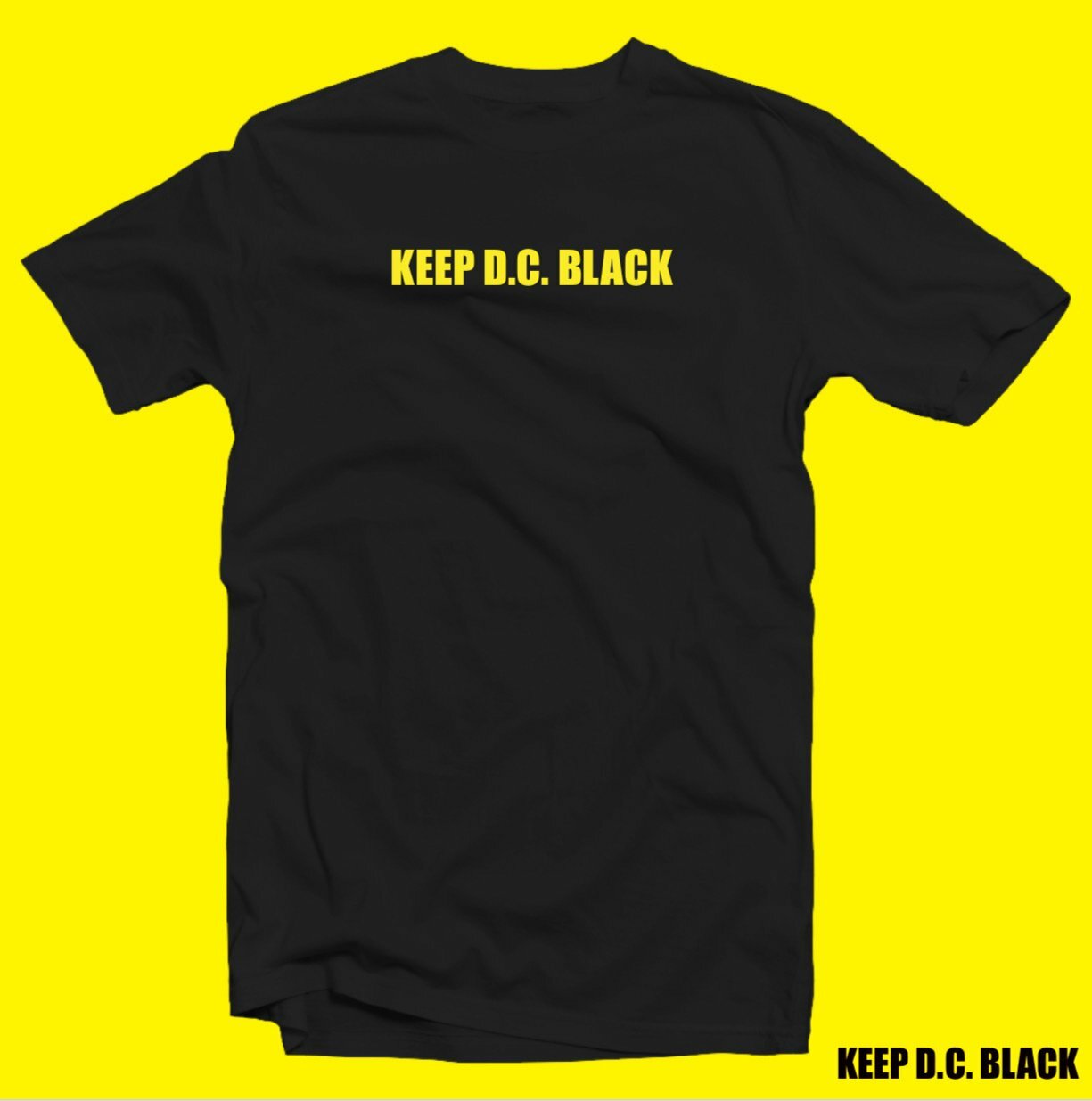 Keep D.C. Black T-Shirt