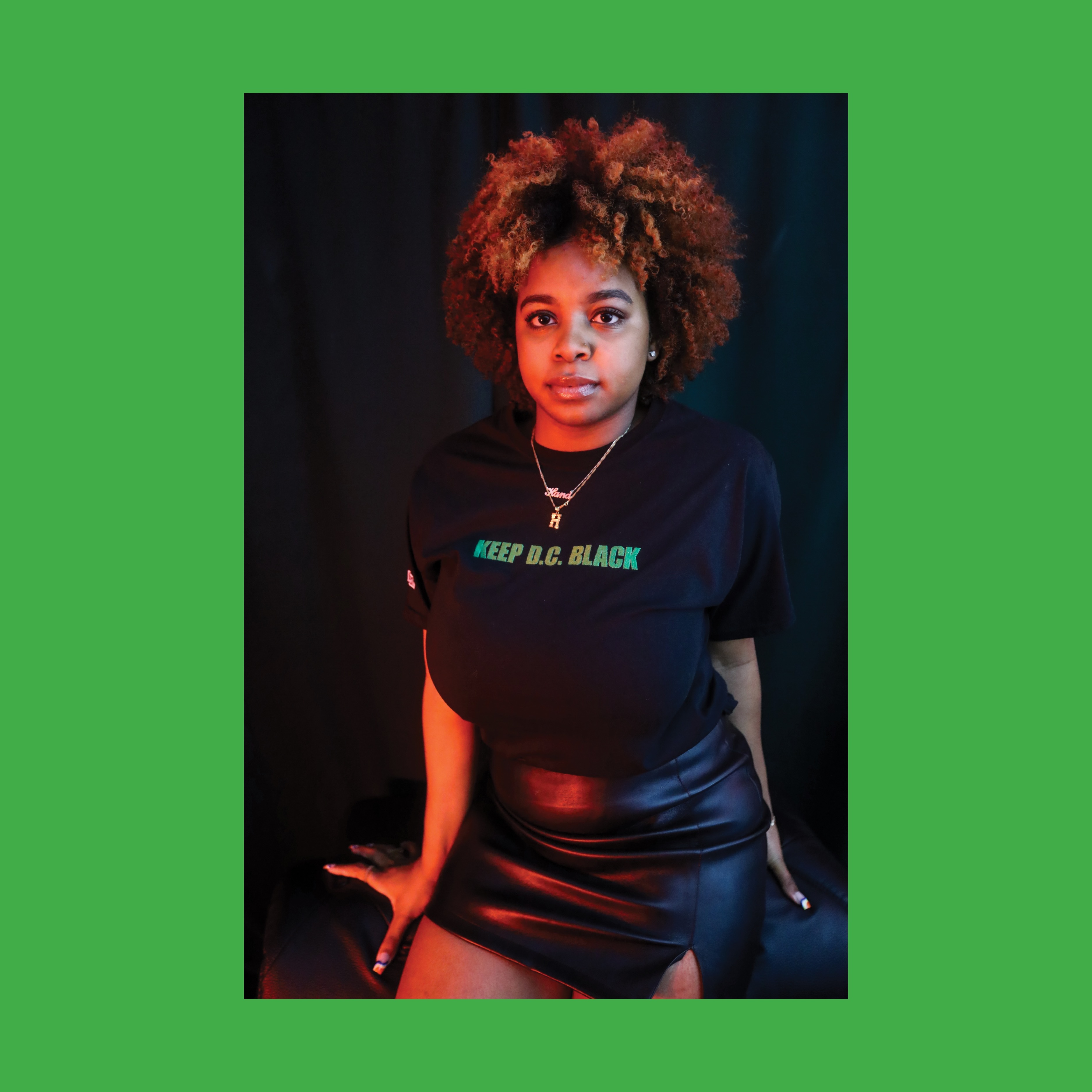 Keep D.C. Black - Black Dollar T-Shirt