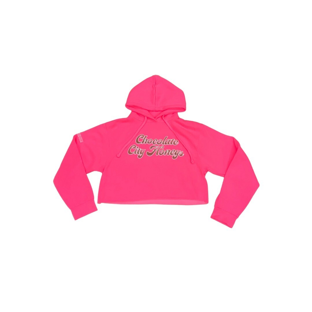 Chocolate City Honeys Cropped Sweatsuit, Size: S