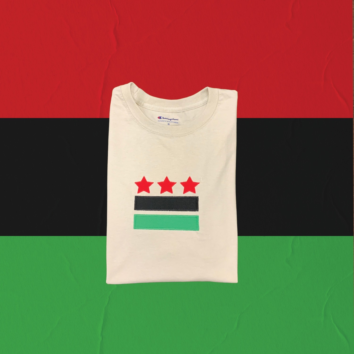 D.C. Black Power Flag T-Shirt