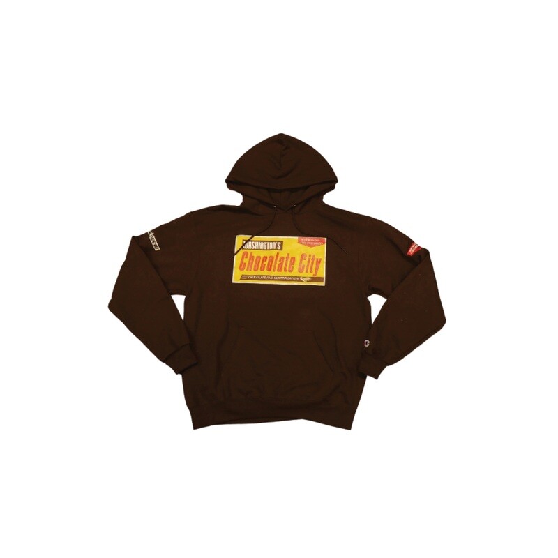 (202) Chocolate City Hoodie in BROWN