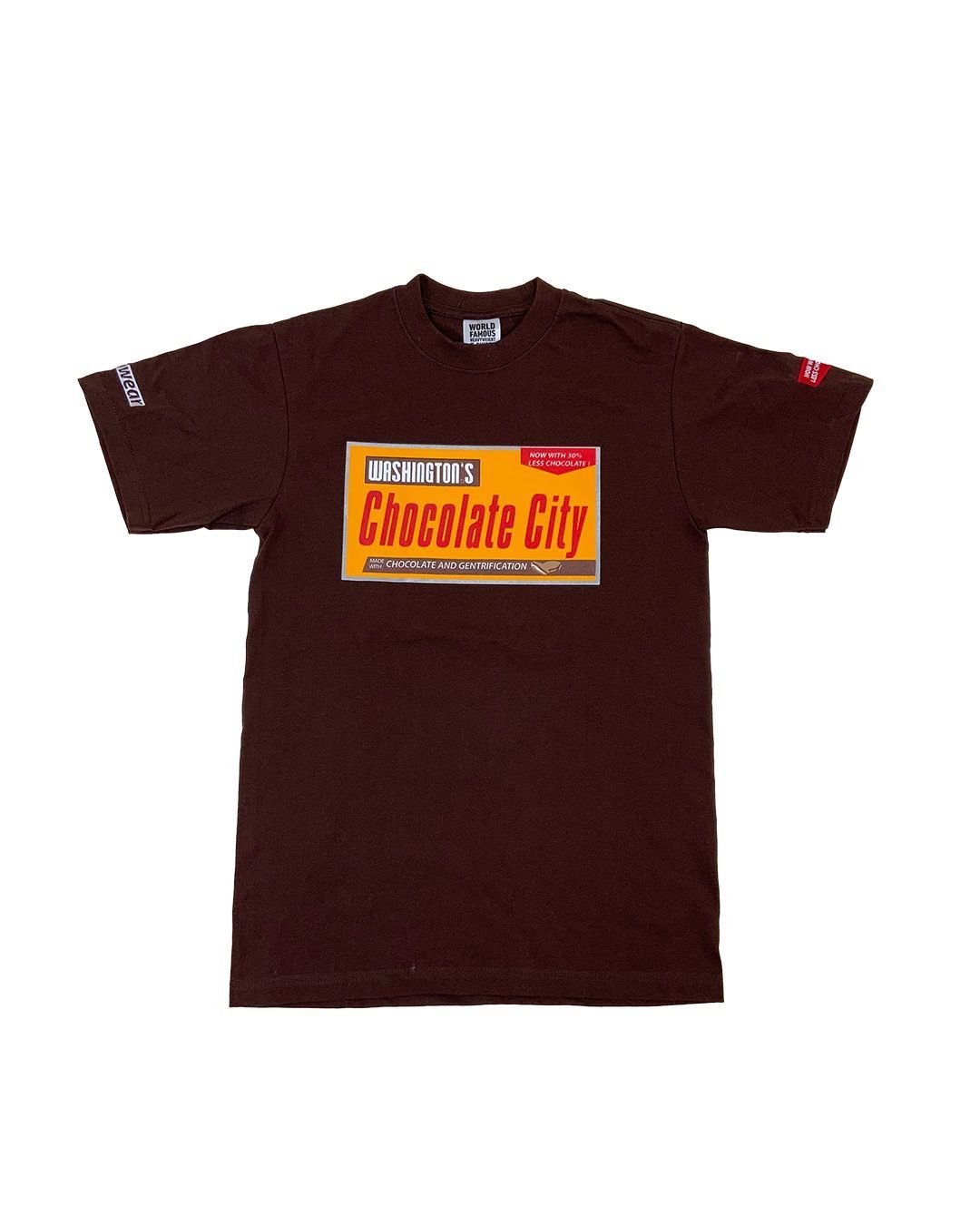(202) Chocolate City T-Shirt, in Chocolate Brown, Size: S