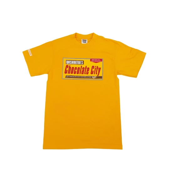 (202) Chocolate City T-Shirt, in Gold