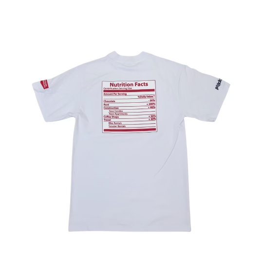 (202) Chocolate City T-Shirt, in White