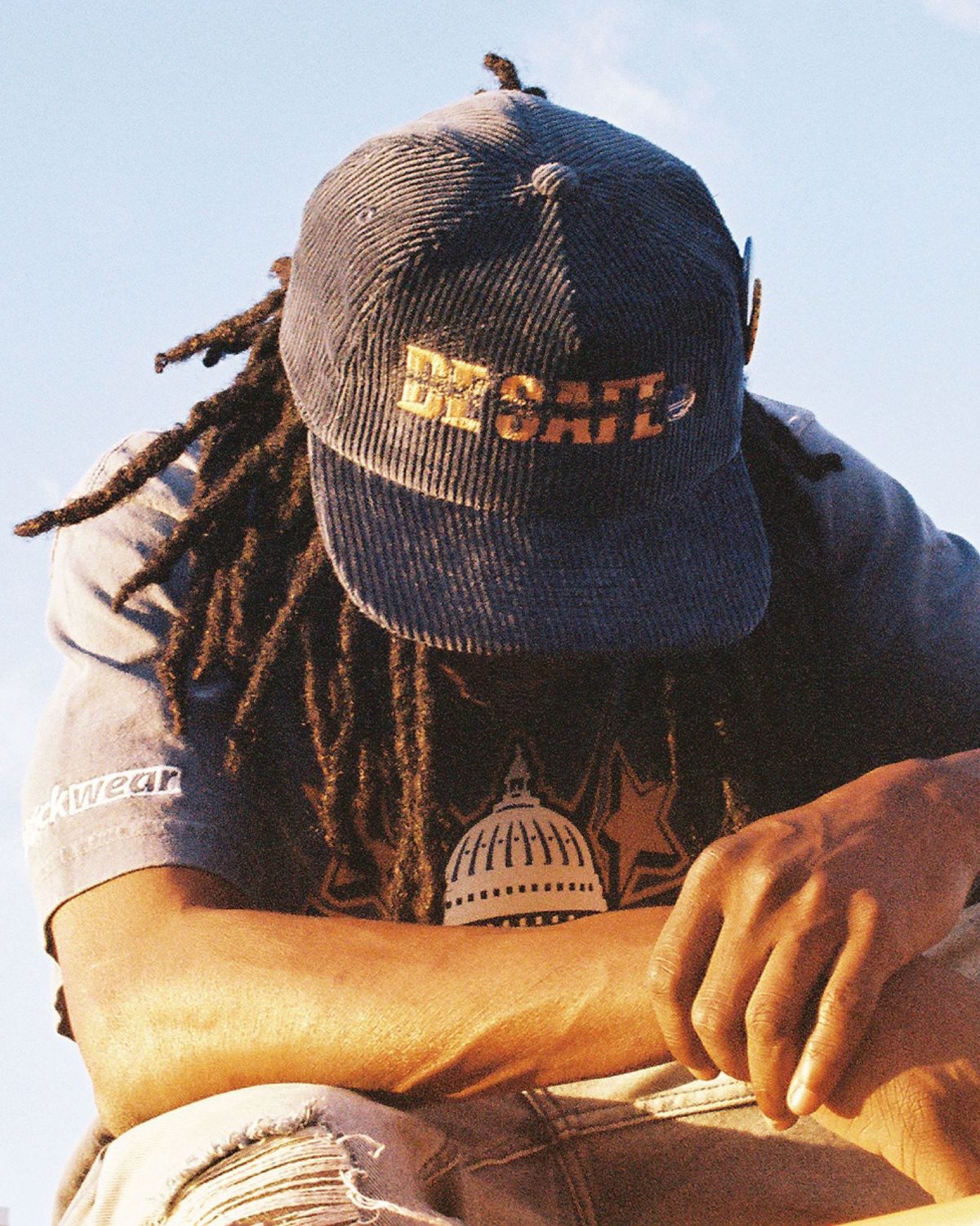 (202) BE SAFE Corduroy Snapback Hat