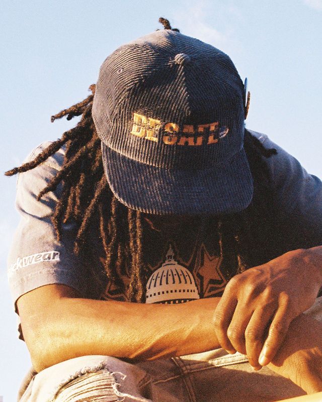 (202) BE SAFE Corduroy Snapback Hat