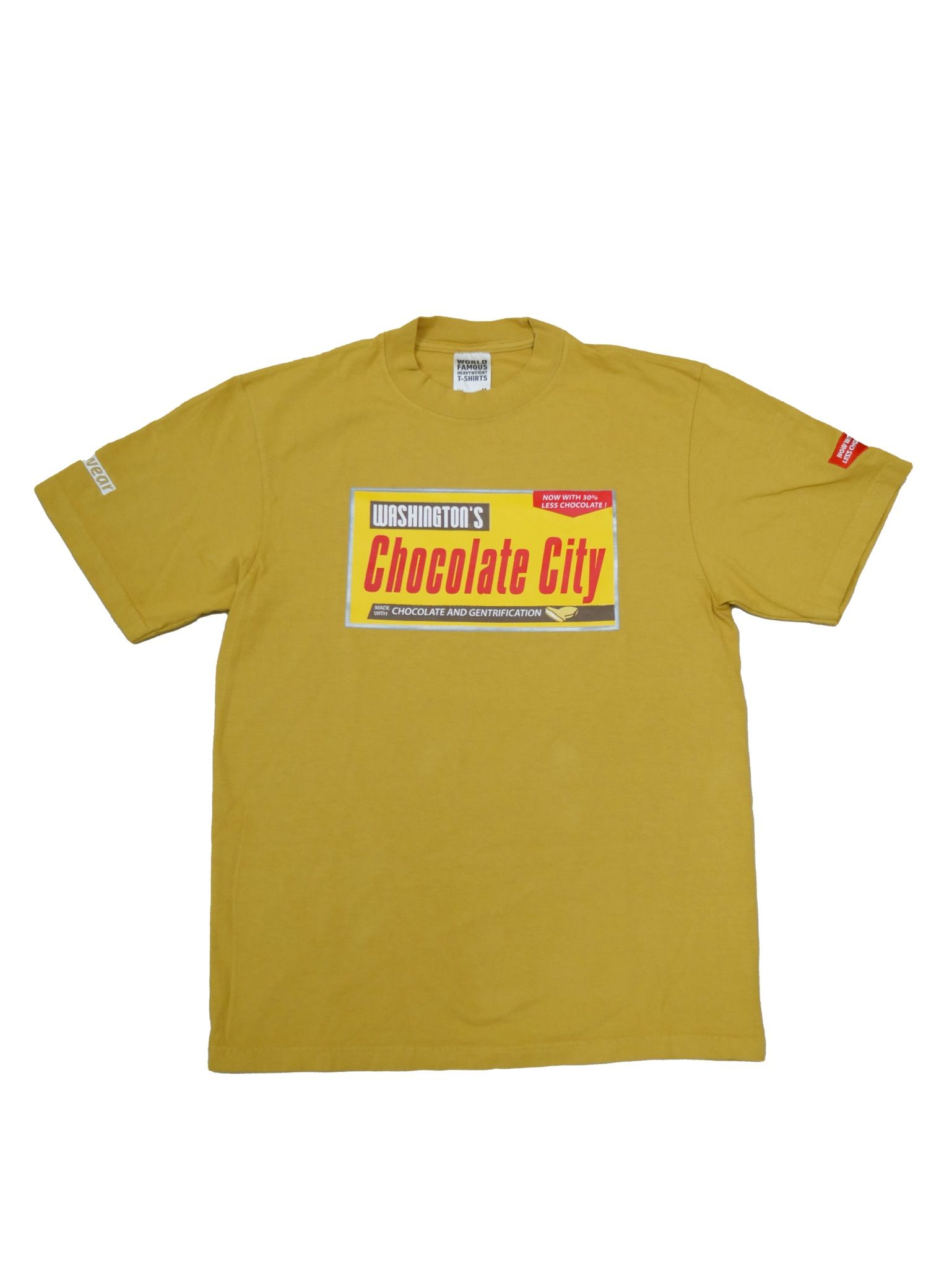 Chocolate City T-Shirt, in Mustard