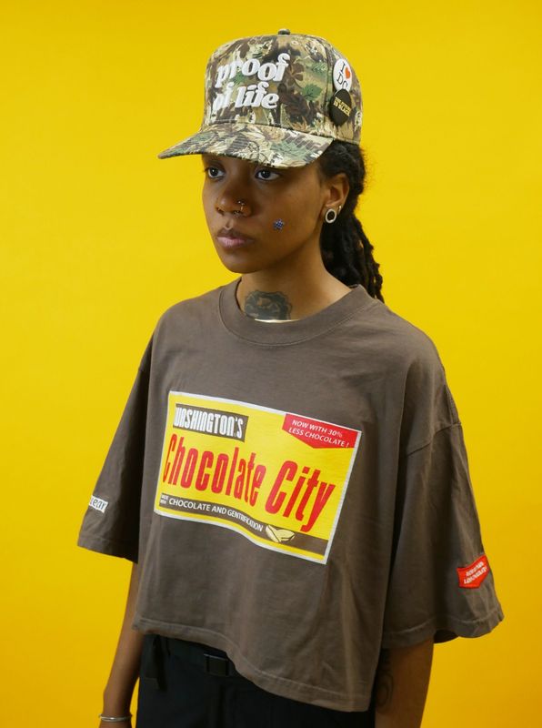 Chocolate City Cropped T-Shirt