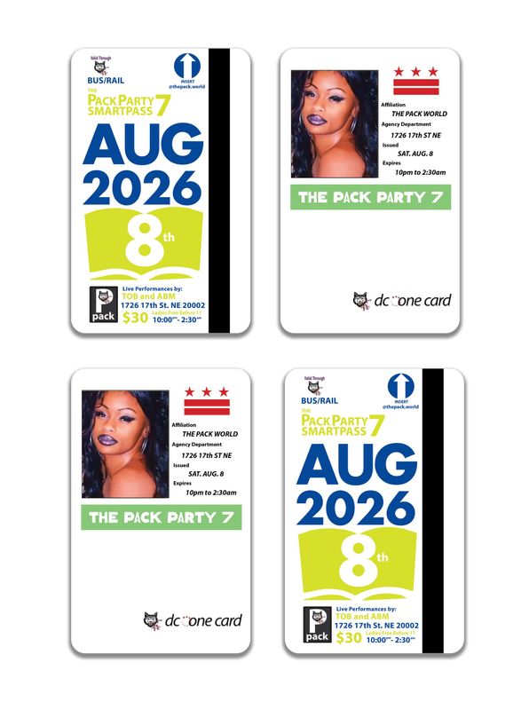 The Pack Party 7 Pre-Sale Ticket (Admit: 2)