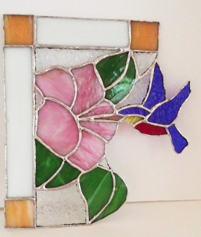 Humming Bird Corner Window