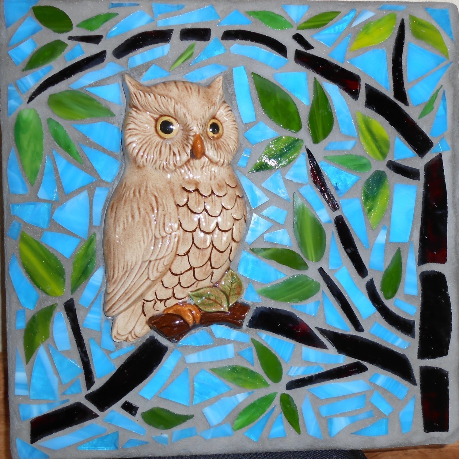 Hoot Owl Garden stone
