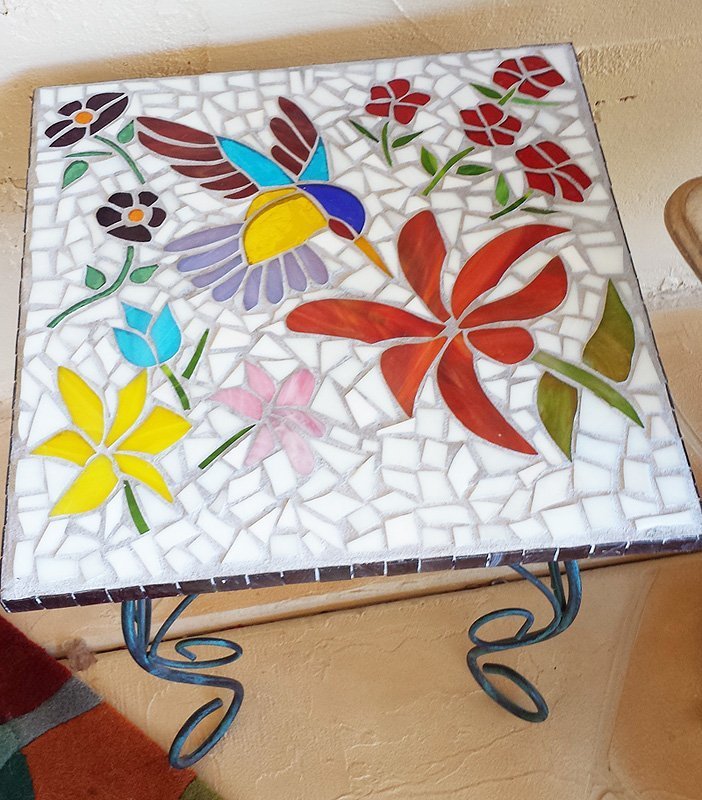 Mosaic Table Patio Table