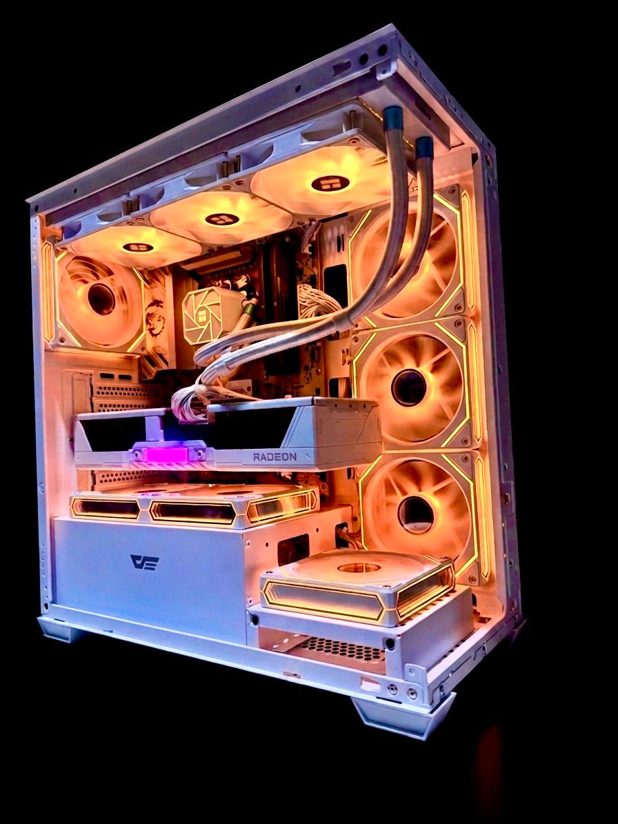 Gaming PC RX 9070XT 16 GB OC Ryzen 7500X3D mit 32 GB Ram Corsair 6000 MHZ und 1 TB Ssd