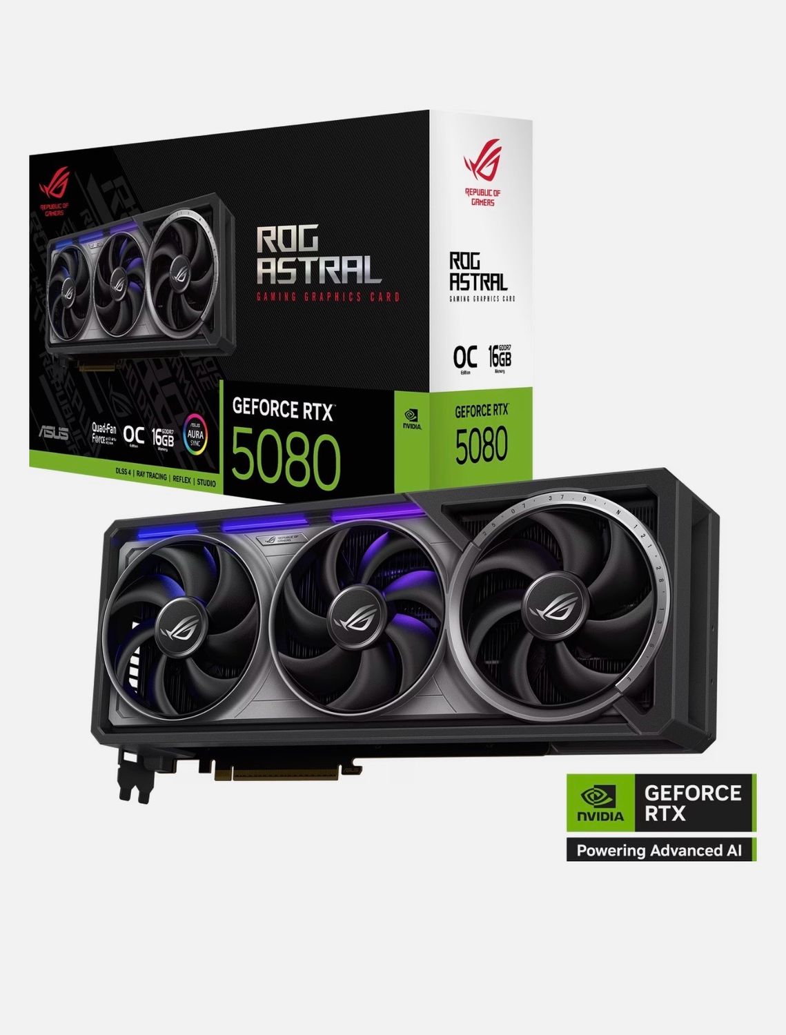 High End PC Asus rog strix 5080 + 9850X3D mit 2 Tb Samsung 990Pro 32 Gb ram Ddr5