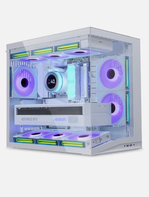 Gaming PC Total White Rtx 5070 Ti + Ryzen 9850X3D mit 32 Gb Ram Ddr5 und 1 tb Ssd