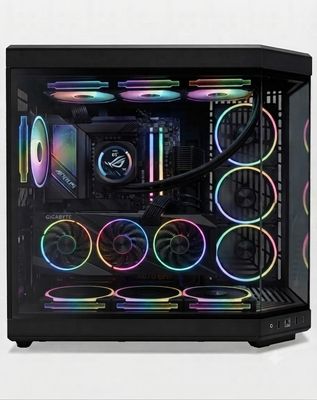 Gaming Pc Rtx 5080 16 gb Oc Asus rog LCD Ryzen 9850X3D 32 Gb Ram RGB 1 tb Ssd