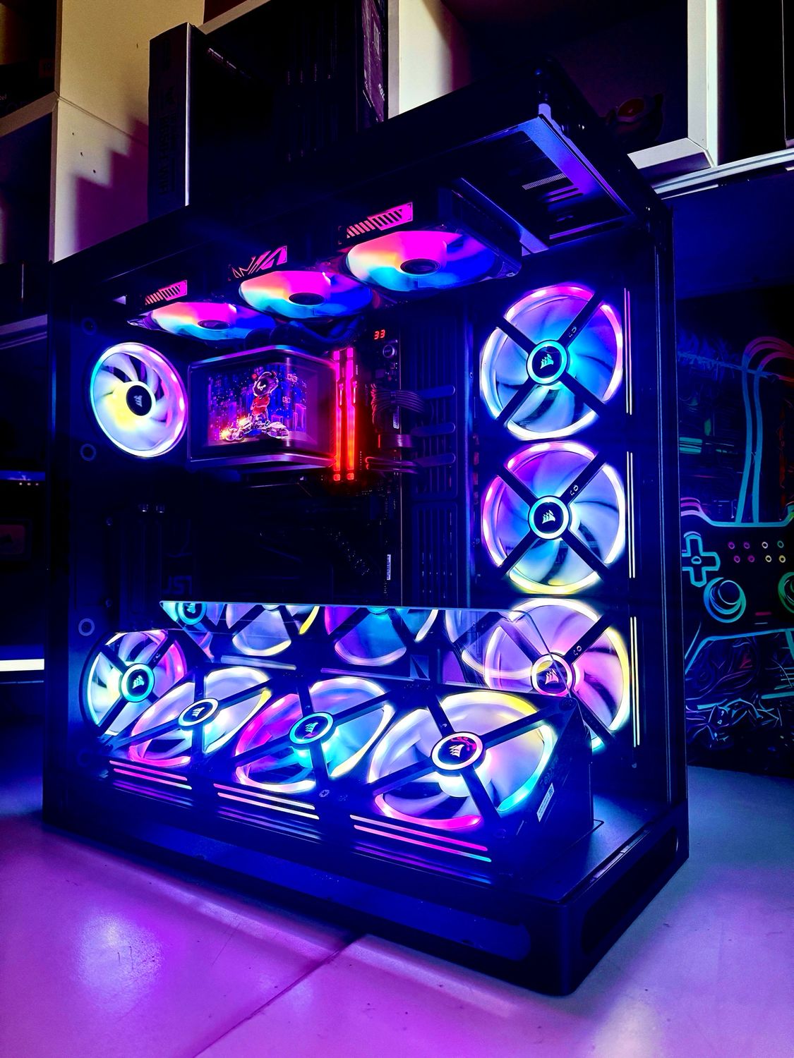 Gaming Pc Asus RoG Strix mit Ryzen 7 9800X3D 4 Tb Ssd 64 Gb Ram