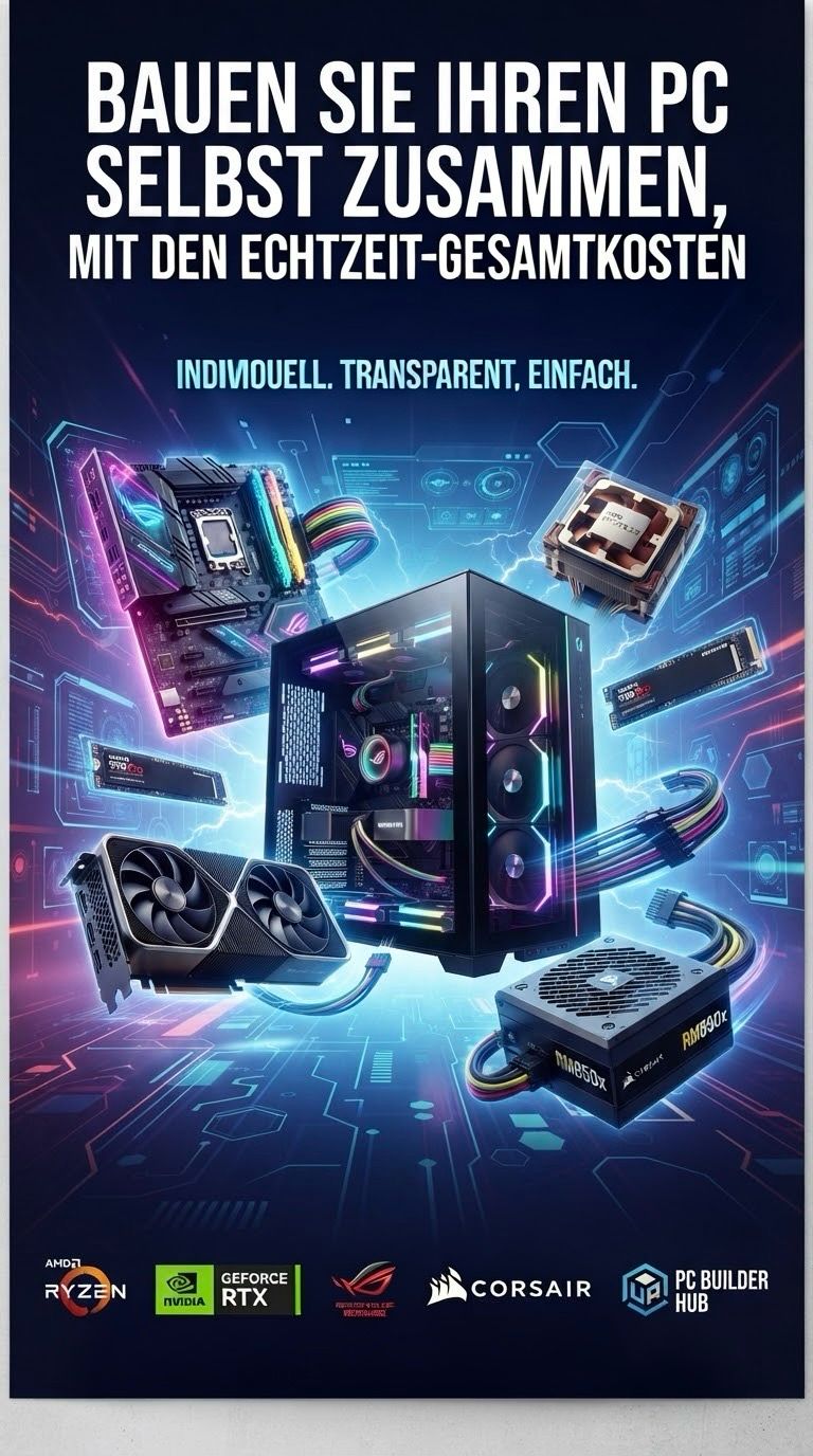 Wähle deine Komponenten